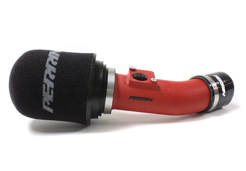 2002-2007 Subaru Impreza WRX Red Short Ram Intake by Perrin - PSP-INT-201RD