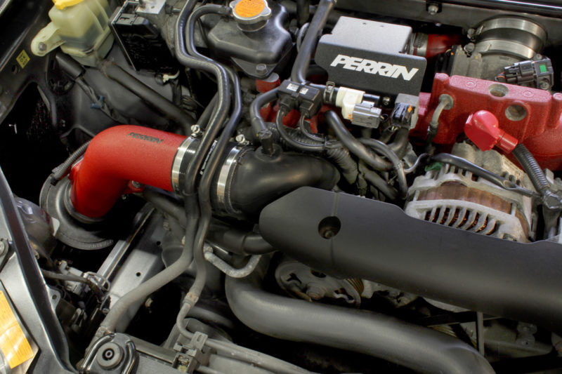2008-2015 Subaru Impreza WRX & STI Red Cold Air Intake by Perrin