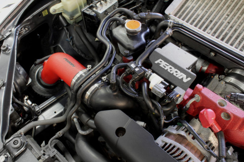 2008-2015 Subaru Impreza WRX & STI Red Cold Air Intake by Perrin