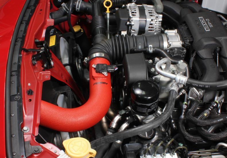 2017-2020 Subaru BRZ A/T Red Cold Air Intake by Perrin