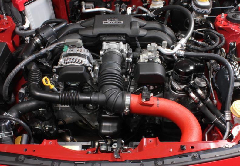 2017-2020 Subaru BRZ A/T Red Cold Air Intake by Perrin