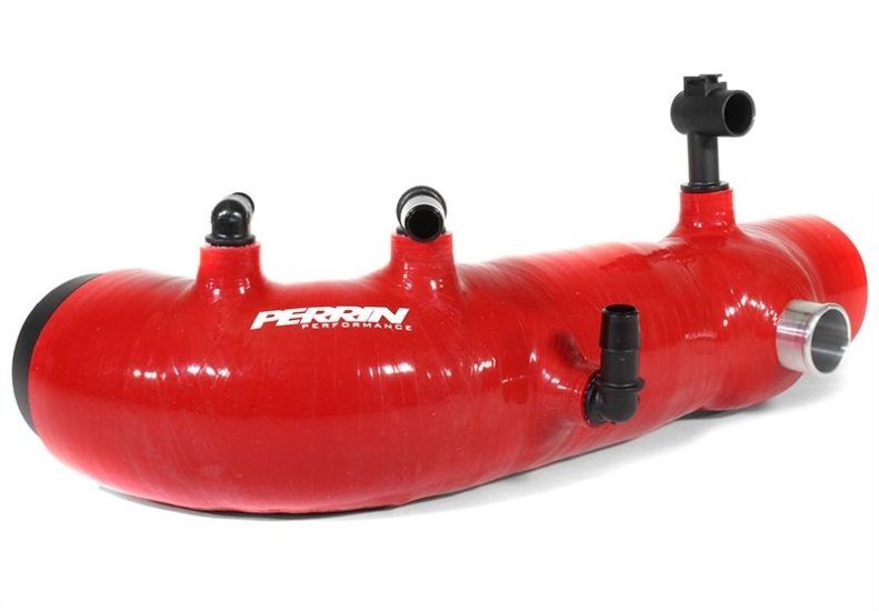 2004-2008 Subaru Forester XT Red 2.4" Inlet Hose by Perrin - PSP-INT-401RD