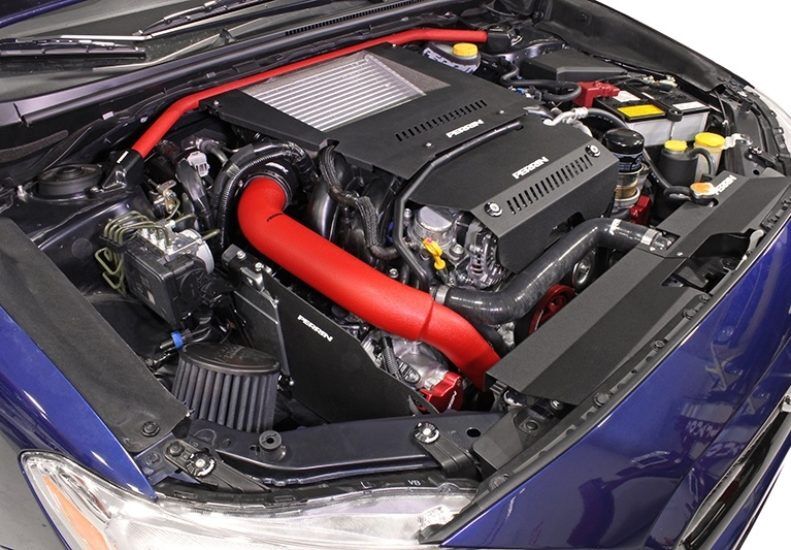 2015-2021 Subaru WRX Red Charge Pipe by Perrin