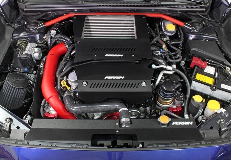 2015-2021 Subaru WRX Red Charge Pipe by Perrin