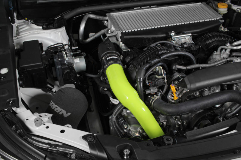 2022-2023 Subaru WRX Neon Yellow Charge Pipe by Perrin