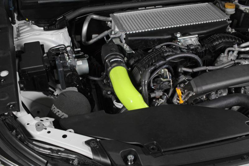 2022-2023 Subaru WRX Neon Yellow Charge Pipe by Perrin