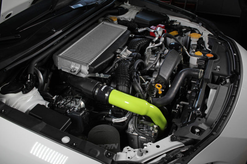 2022-2023 Subaru WRX Neon Yellow Charge Pipe by Perrin