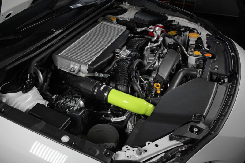 2022-2023 Subaru WRX Neon Yellow Charge Pipe by Perrin