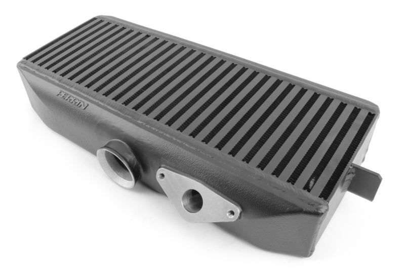 2008-2014 Subaru Impreza WRX STI Black Top Mount Intercooler by Perrin - PSP-ITR-302BK
