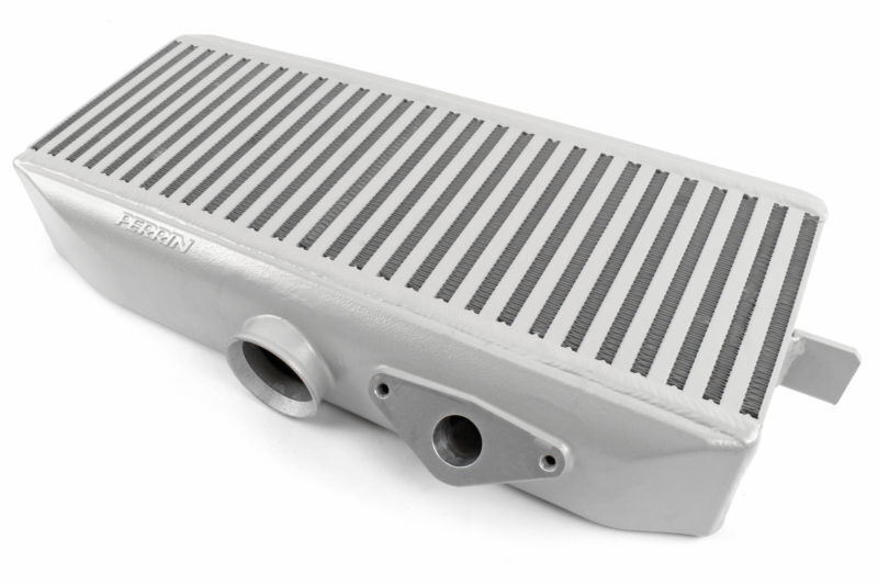 2008-2014 Subaru Impreza WRX STI Silver Top Mount Intercooler by Perrin - PSP-ITR-302SL