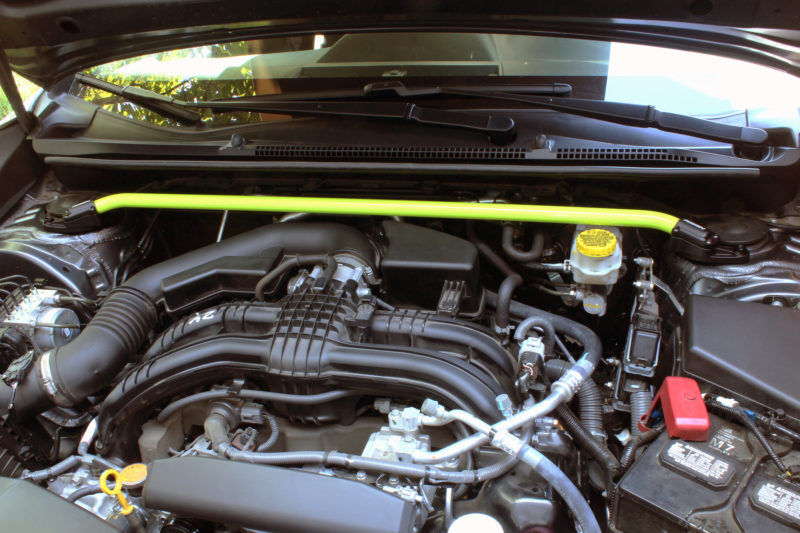 2017-2022 Subaru Impreza Neon Yellow Strut Brace by Perrin