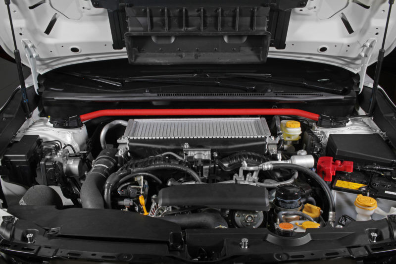 2022-2023 Subaru WRX Red Strut Brace by Perrin