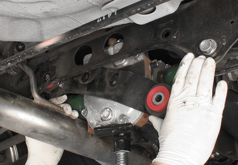 2003-2008 Subaru Forester XT Red Differential Lockdown Kit by Perrin