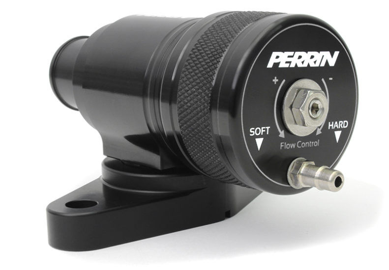 2009-2013 Subaru Forester XT Black Recirculating BOV/Bypass Valve by Perrin - PSP-TAC-610BK