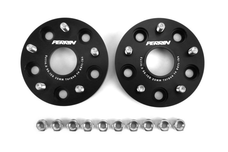 2022-2023 Subaru Outback Wilderness Black 20mm Wheel Spacers by Perrin