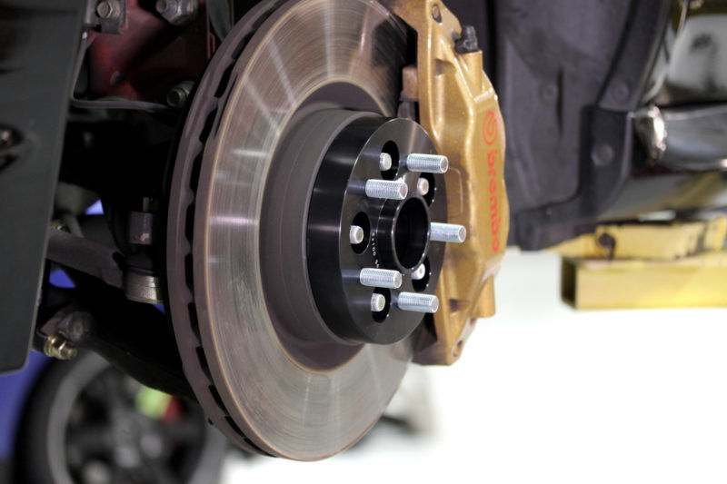 1997-2018 Subaru Forester Base/XT Black 25mm Wheel Spacers by Perrin