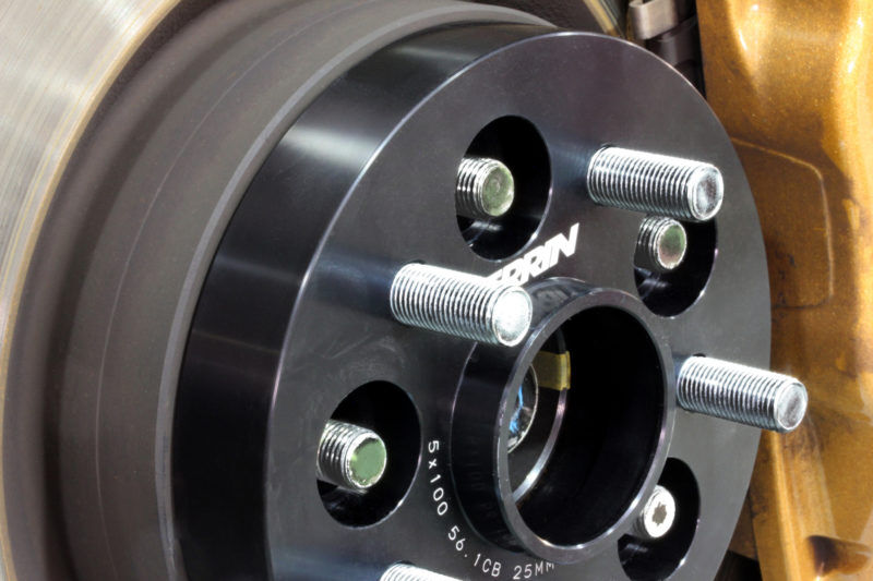 1997-2018 Subaru Forester Base/XT Black 25mm Wheel Spacers by Perrin