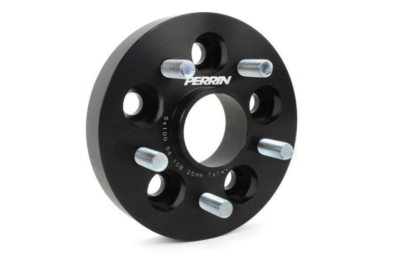 1997-2018 Subaru Forester Base/XT Black 25mm Wheel Spacers by Perrin