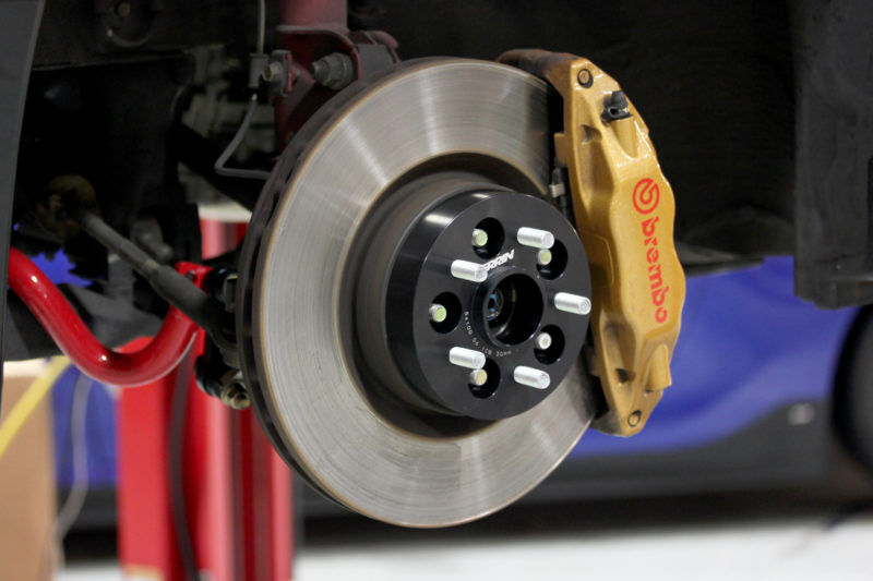 1997-2018 Subaru Forester Base/XT Black 30mm Wheel Spacers by Perrin