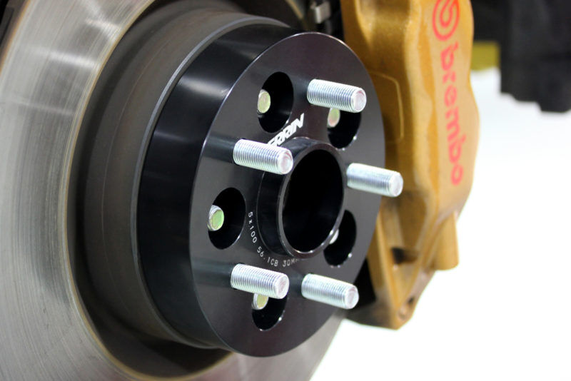 1997-2018 Subaru Forester Base/XT Black 30mm Wheel Spacers by Perrin