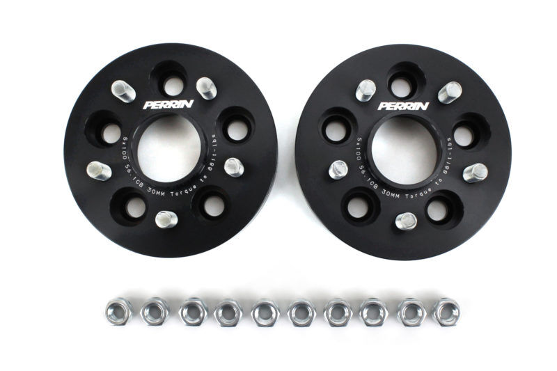 1997-2018 Subaru Forester Base/XT Black 30mm Wheel Spacers by Perrin