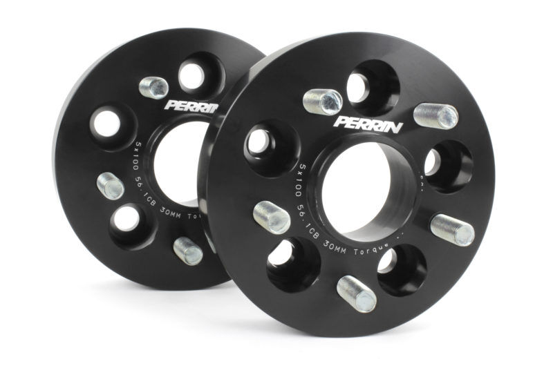 1997-2018 Subaru Forester Base/XT Black 30mm Wheel Spacers by Perrin - PSP-WHL-031BK
