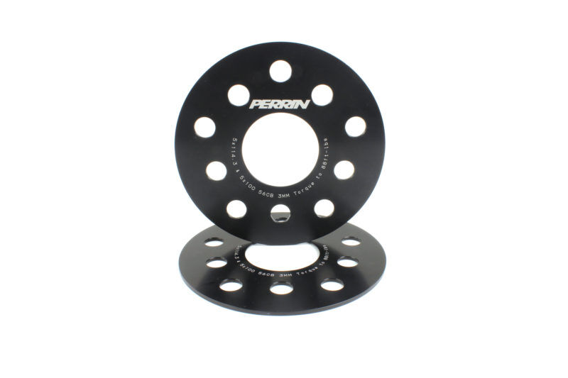 1990-2023 Subaru Legacy Black 3mm Wheel Spacers by Perrin