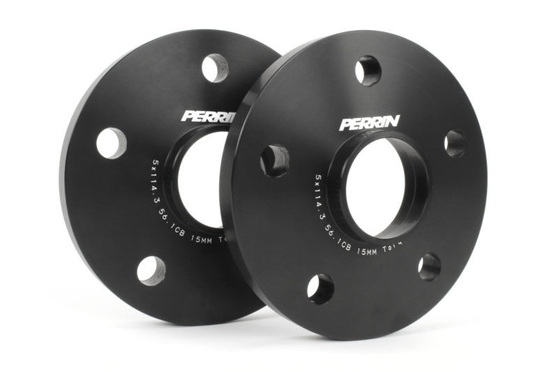 2020-2023 Subaru Outback XT Black 15mm Wheel Spacers by Perrin - PSP-WHL-115BK