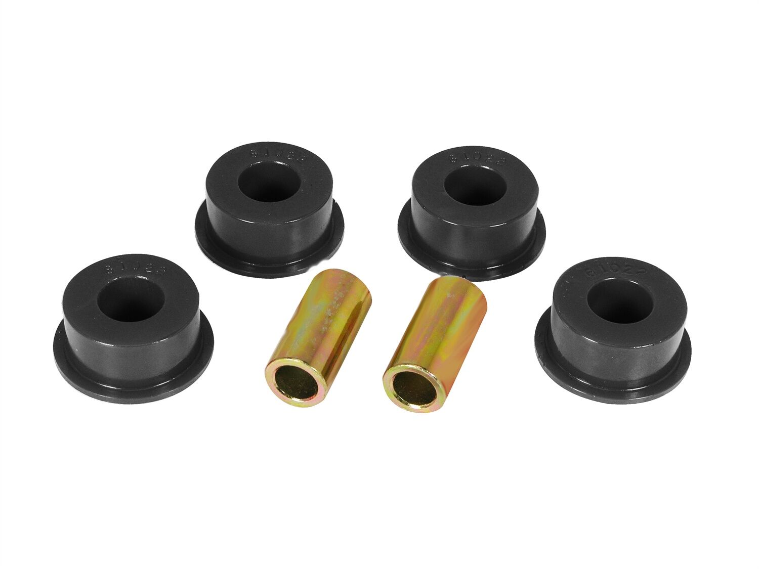 1991-1992 Jeep Wrangler Front Track Arm Bushing Kit Black Prothane - 1-1202-BL