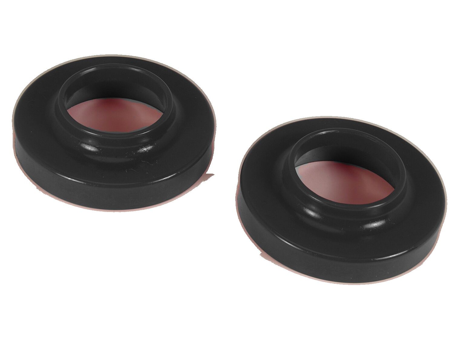 2001-2002 Jeep Wrangler Front Upper Coil Spring Isolator Black Prothane - 1-1701-BL