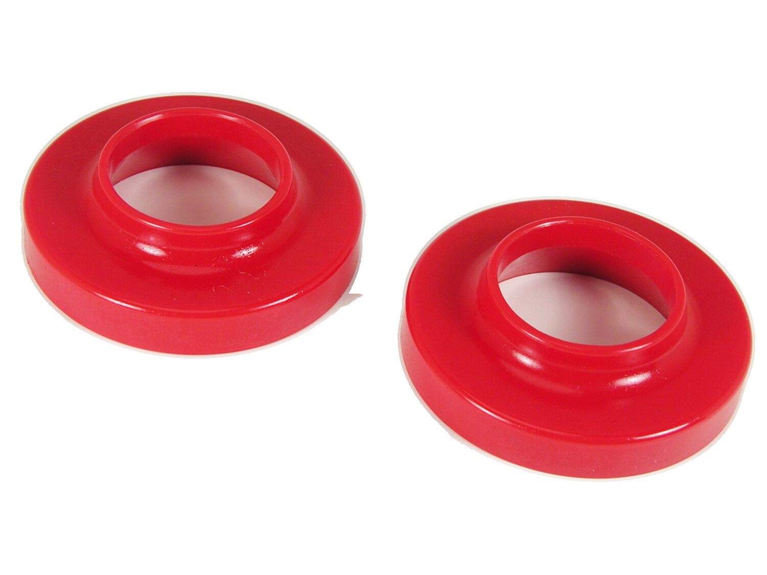 2003-2004 Jeep Wrangler Front Lower Coil Spring Isolator Red Prothane - 1-1701