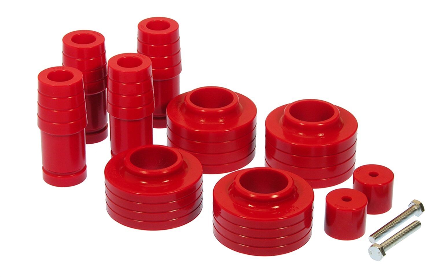 1997 Jeep TJ Sahara Upper Lift Isolator Kit Red Prothane - 1-1705