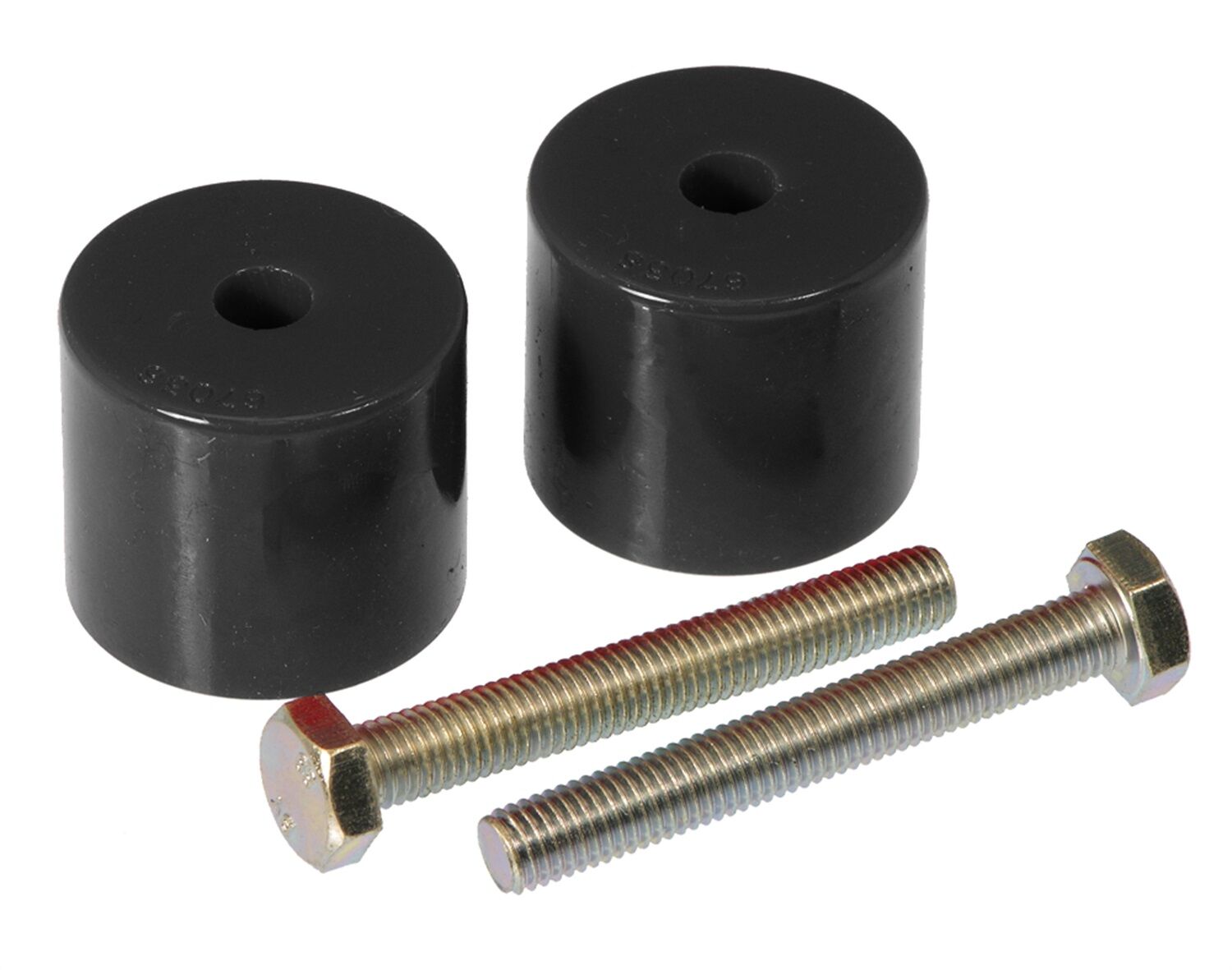 1997-2004 Jeep Wrangler Rear Bump Stop Kit Black Prothane - 1-1707-BL