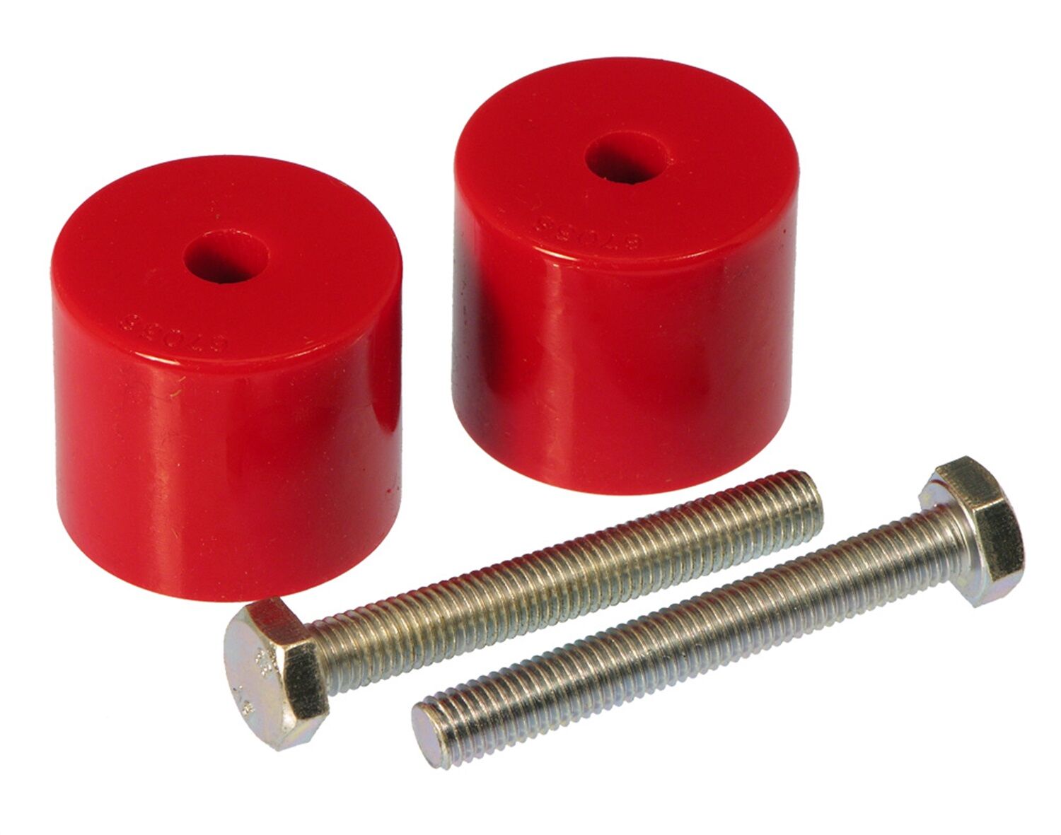 1997-2004 Jeep Wrangler Rear Bump Stop Kit Red Prothane - 1-1707