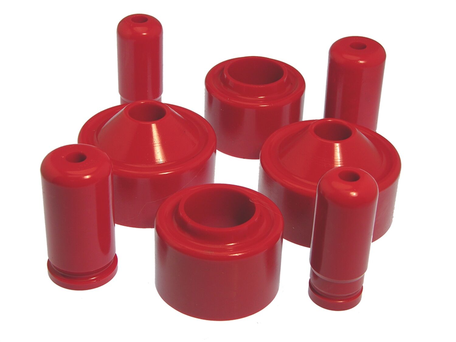 2010-2012 Jeep Wrangler Upper Coil Spring Isolator Red Prothane - 1-1708