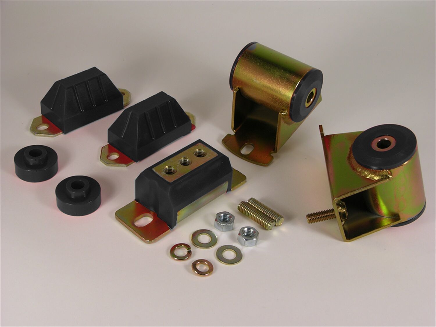 1989 Jeep Wrangler 4.2L Drive Train Kit Black Prothane - 1-1902-BL