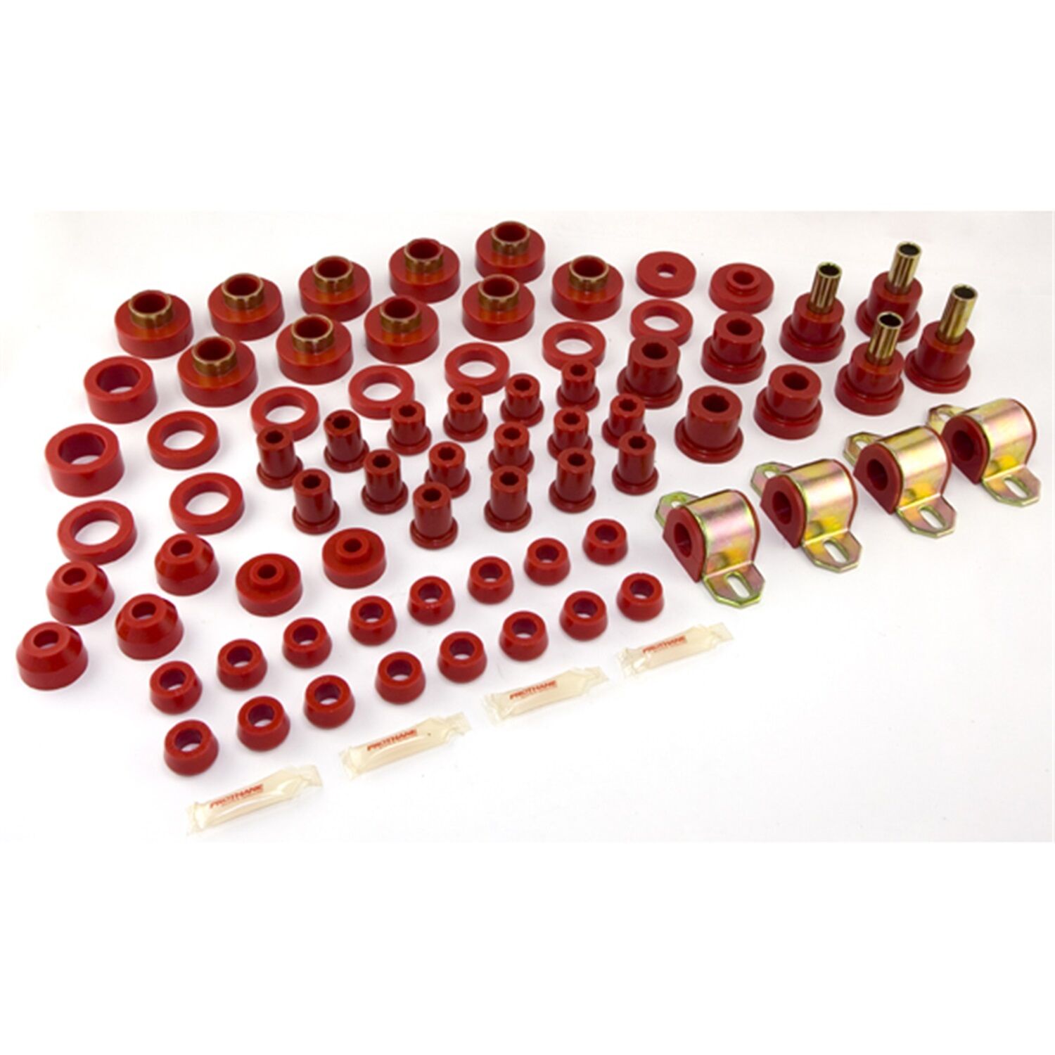 1980-1983 Jeep CJ5 Total Bushing Kit Red Prothane - 1-2003
