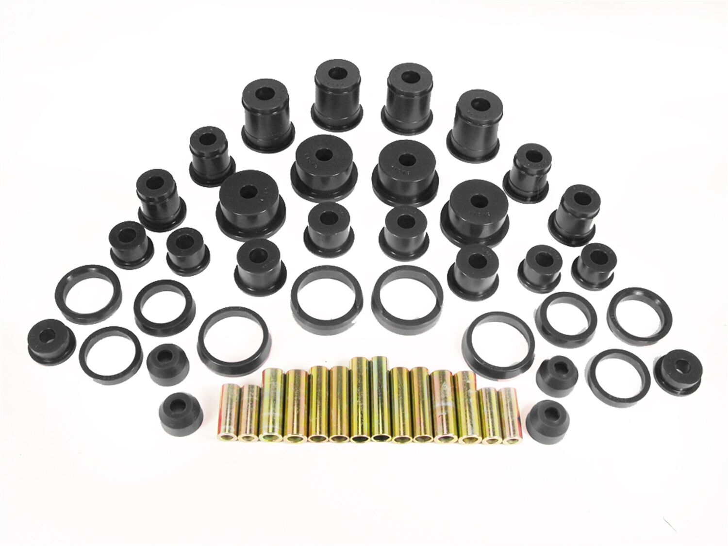 1984-2001 Jeep Cherokee Total Bushing Kit Black Prothane - 1-2004-BL