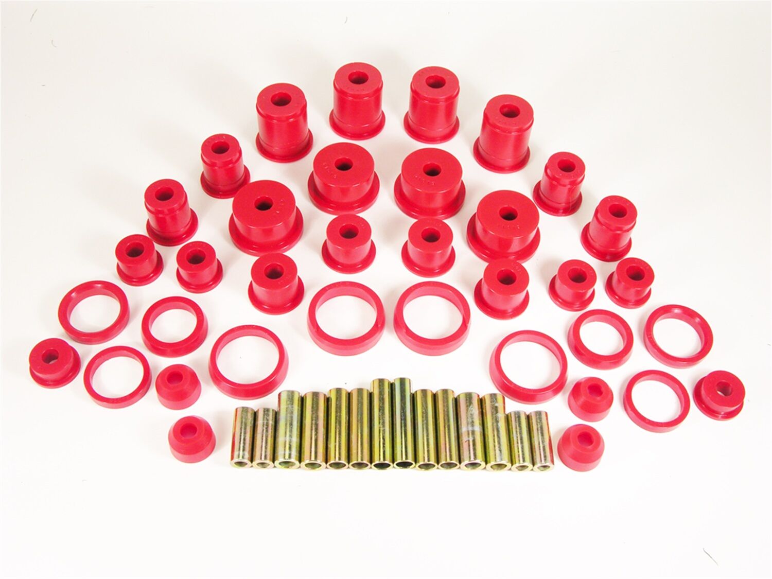 1984-2001 Jeep Cherokee Total Bushing Kit Red Prothane - 1-2004