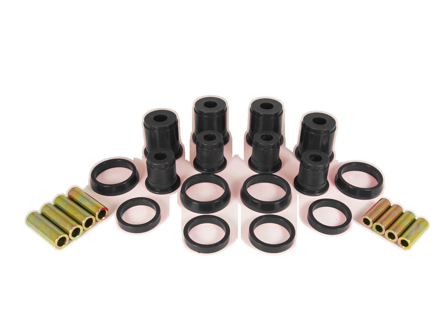 1993-1998 Jeep Grand Cherokee Front Control Arm Bushing Kit Black Prothane - 1-203-BL