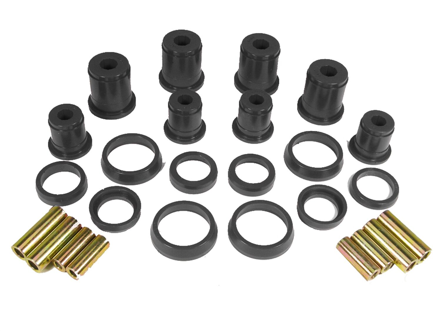 2006 Jeep Wrangler Front Control Arm Bushing Kit Black Prothane - 1-204-BL