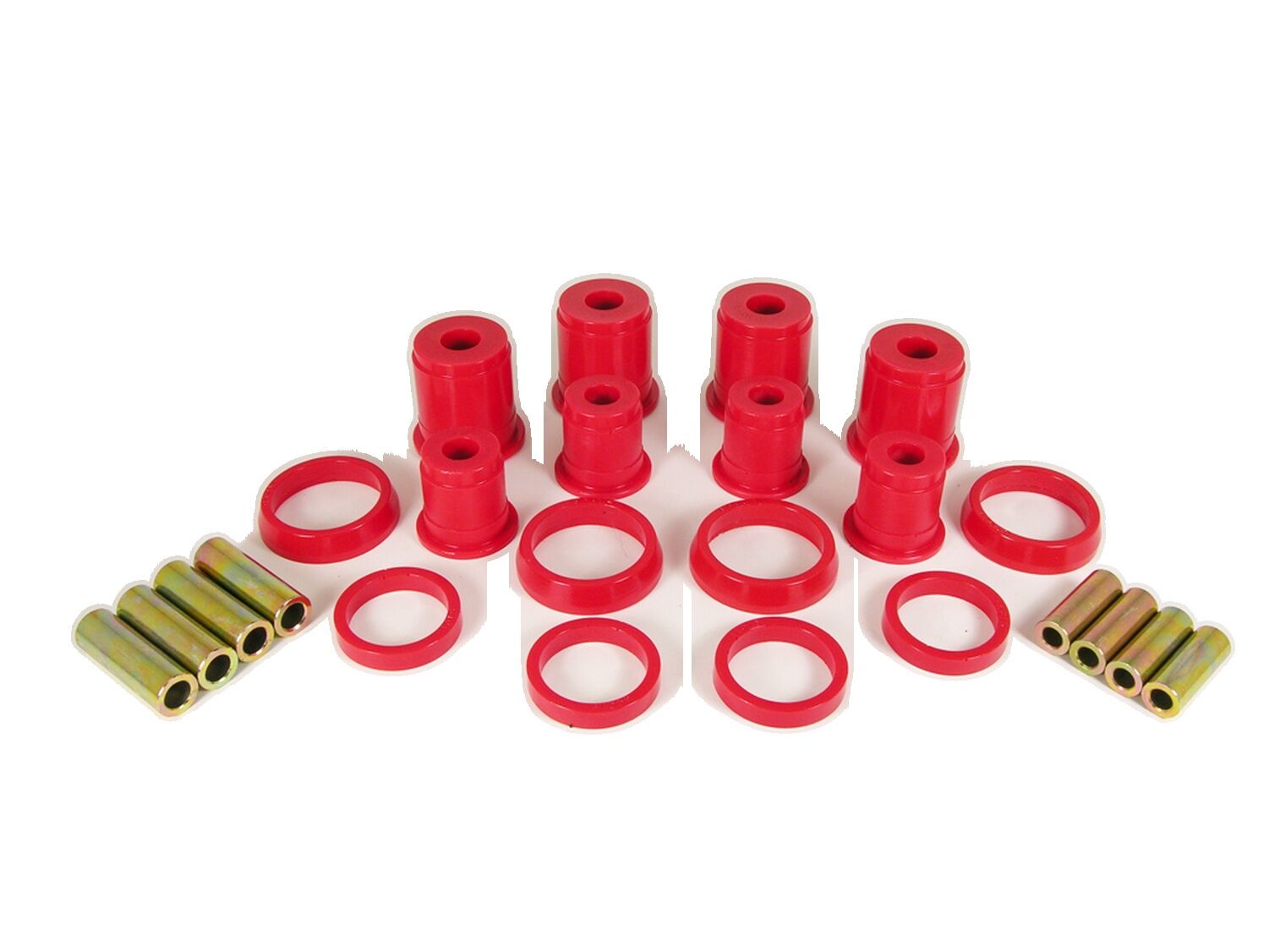 1993-1998 Jeep Grand Cherokee Rear Control Arm Bushing Kit Red Prothane - 1-301