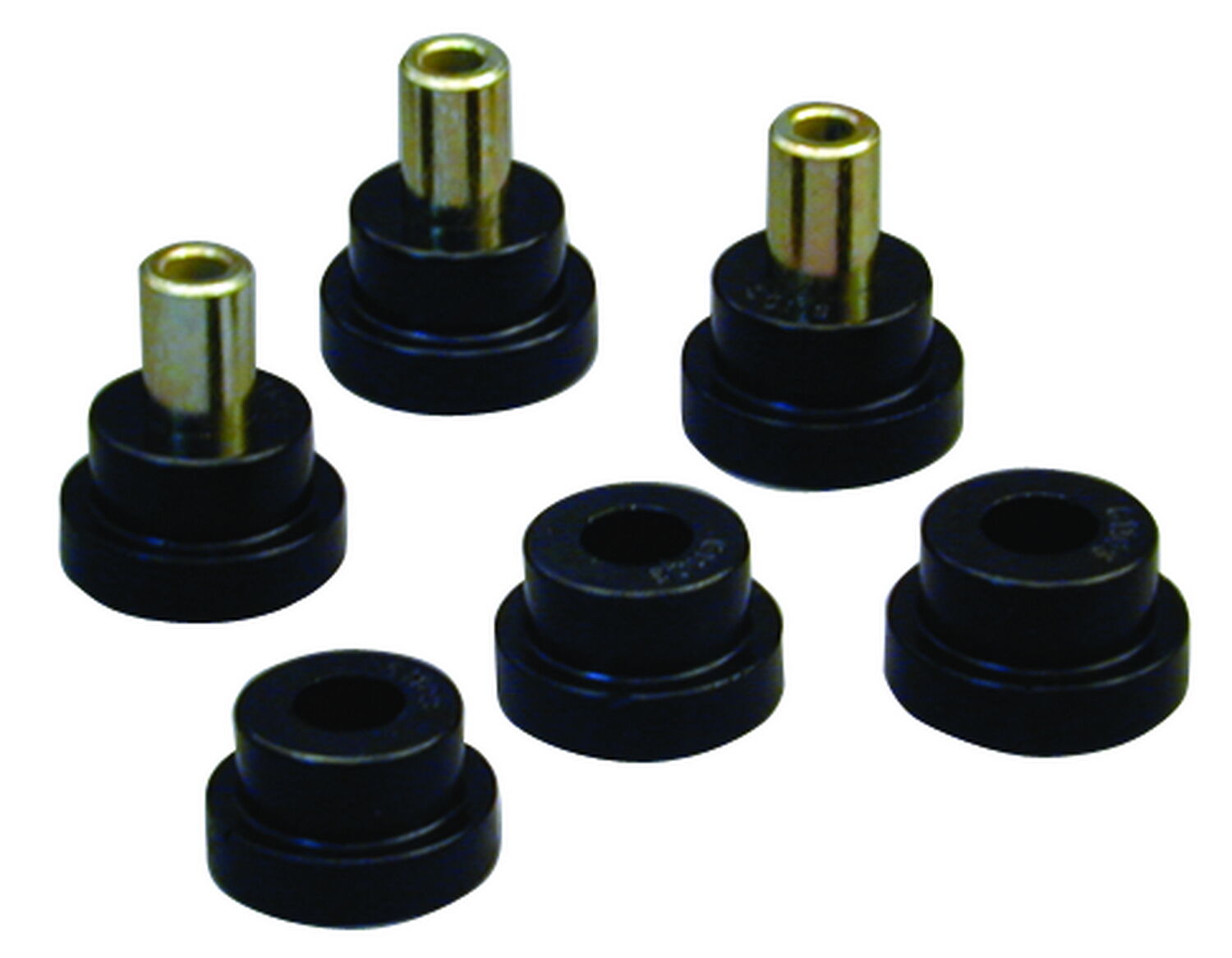 1987-1990 Jaguar XJS Steering Rack and Pinion Bushing Kit Red Prothane - 11-41009