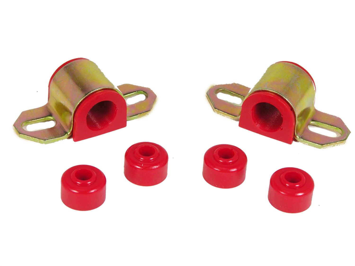 1990-1997 Mazda Miata Rear Sway Bar Bushing Kit Red Prothane - 12-1109