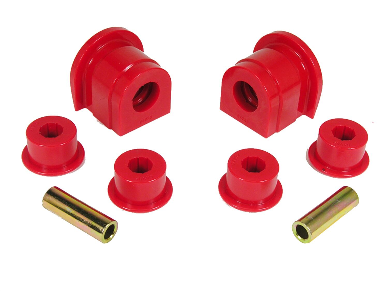 1986-1991 Mazda RX-7 Front Control Arm Bushing Kit Red Prothane - 12-203