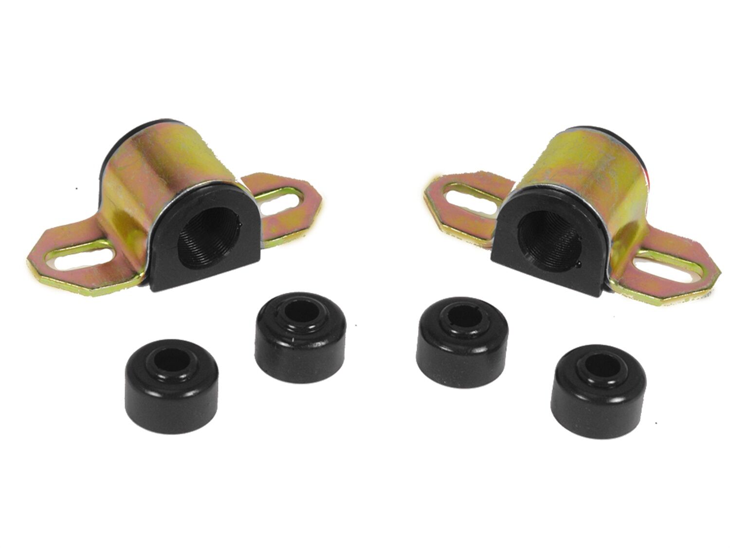 1990-1994 Mitsubishi Eclipse GSX Rear Sway Bar Bushing Black Prothane - 13-1107-BL