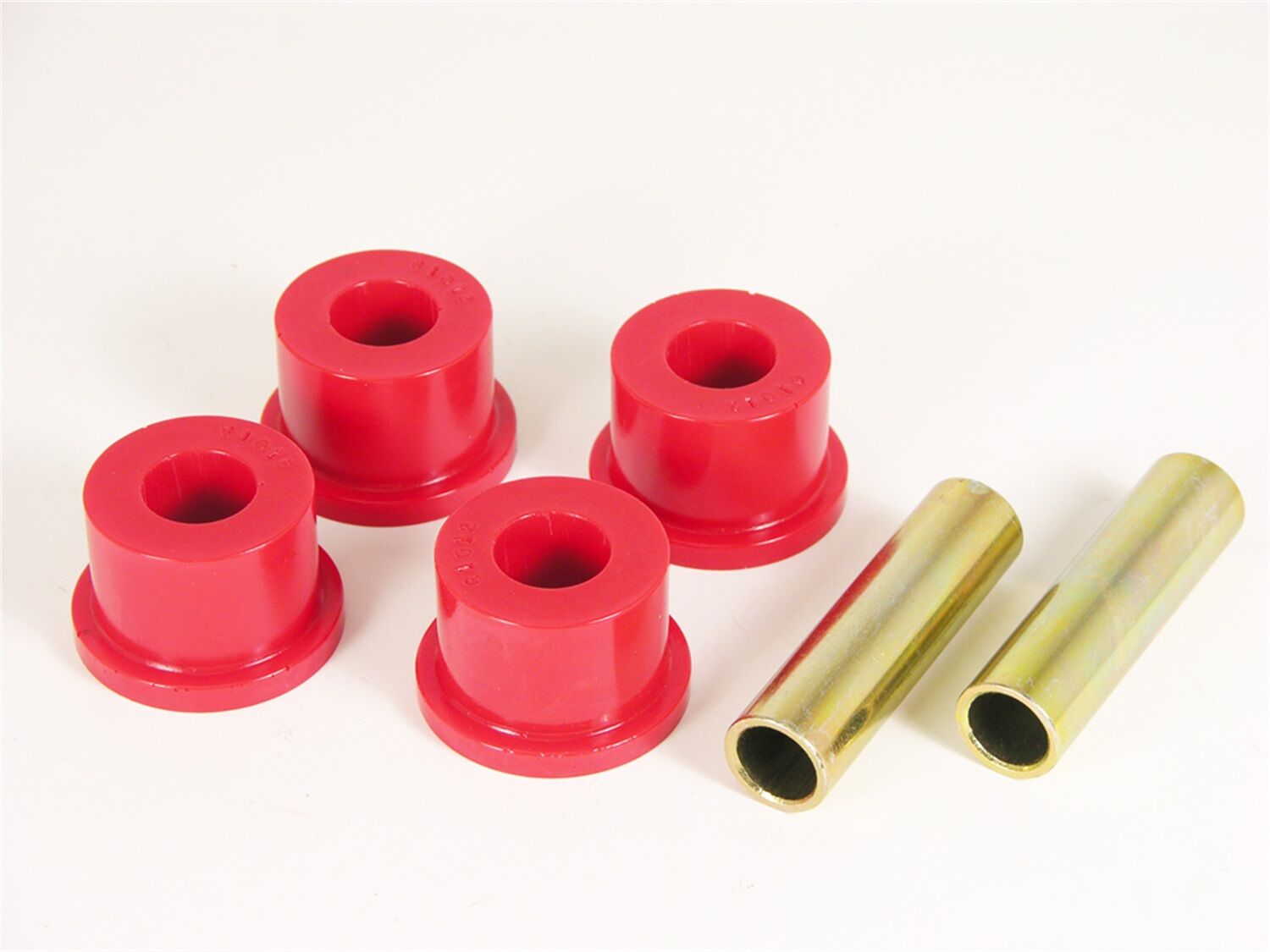 1990-1994 Mitsubishi Eclipse Base/GS/GST Rear Track Arm Bushing Kit Red Prothane - 13-1201