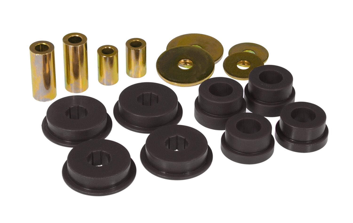 2006 Mitsubishi Lancer EVO SE Rear Differential Mount Bushing Black Prothane - 13-1610-BL