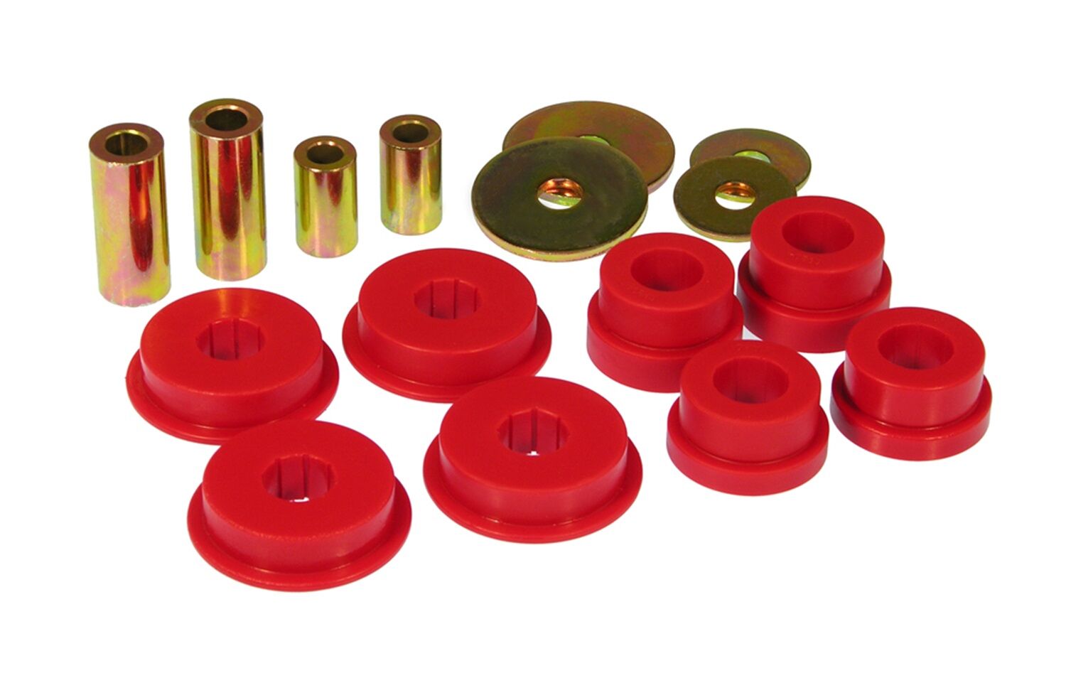 2005-2006 Mitsubishi Lancer EVO MR/EVO RS Rear Differential Mount Bushing Red Prothane - 13-1610