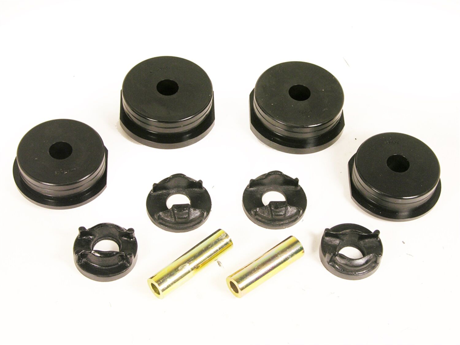 1996-1999 Mitsubishi Eclipse 2.0L GS/GST/GSX/RS/Spyder GST Motor Mount Insert Kit Black Prothane - 13-1901-BL